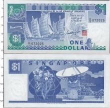 Продать Банкноты Сингапур 1 доллар 1987 