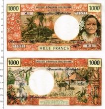 Продать Банкноты Новые Гебриды 1000 франков 1980 