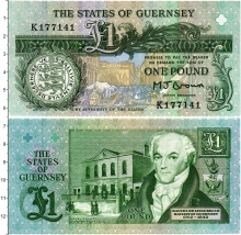Продать Банкноты Гернси 1 фунт 0 