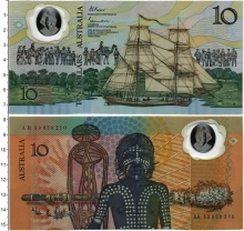 Продать Банкноты Австралия 10 долларов 1988 Пластик