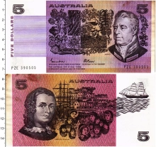 Продать Банкноты Австралия 5 долларов 0 