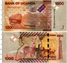 Продать Банкноты Уганда 1000 шиллингов 2013 