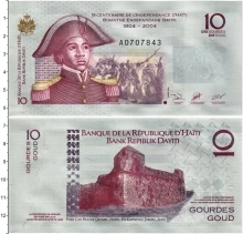 Продать Банкноты Гаити 10 гурдов 2004 