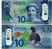 Продать Банкноты Новая Зеландия 10 долларов 2015 Пластик