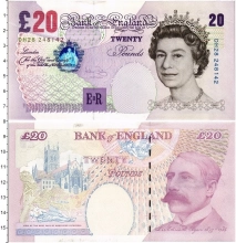 Продать Банкноты Великобритания 20 фунтов 1999 