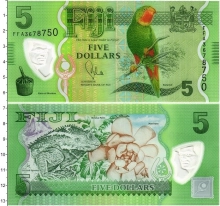 Продать Банкноты Фиджи 5 долларов 2013 Пластик