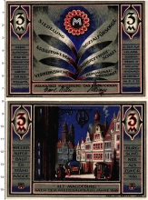 Продать Банкноты Германия : Нотгельды 3 марки 1922 