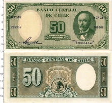 Продать Банкноты Чили 50 песо 0 