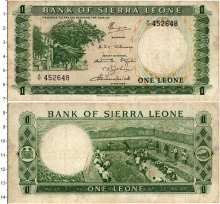 Продать Банкноты Сьерра-Леоне 1 леоне 1970 