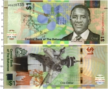Продать Банкноты Багамские острова 1 доллар 2017 