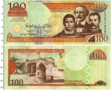 Продать Банкноты Доминиканская республика 100 песо 2006 
