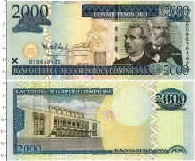 Продать Банкноты Доминиканская республика 2000 песо 2010 