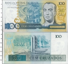 Продать Банкноты Бразилия 100 крузейро 1987 
