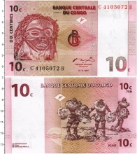 Продать Банкноты Конго 10 сентим 1997 