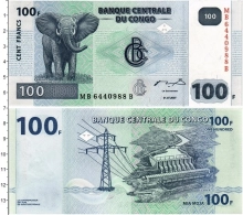 Продать Банкноты Конго 100 франков 2007 
