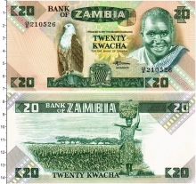 Продать Банкноты Замбия 20 квач 0 