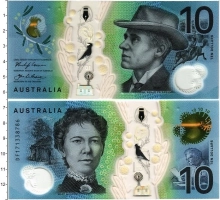 Продать Банкноты Австралия 10 долларов 0 Пластик