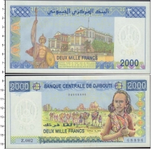 Продать Банкноты Джибути 2000 франков 1997 