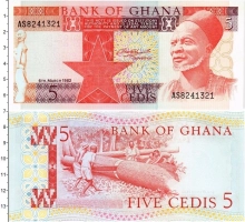Продать Банкноты Гана 5 седи 1982 