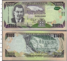 Продать Банкноты Ямайка 100 долларов 2000 