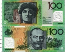 Продать Банкноты Австралия 100 долларов 2008 Пластик