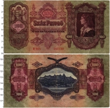 Продать Банкноты Венгрия 100 пенго 1930 