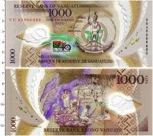 Продать Банкноты Вануату 1000 вату 0 Пластик