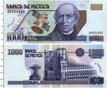 Продать Банкноты Мексика 1000 песо 2002 