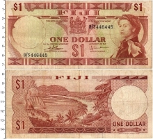 Продать Банкноты Фиджи 1 доллар 1969 
