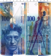 Продать Банкноты Швейцария 100 франков 0 