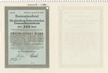 Продать Банкноты Германия 200 марок 1919 