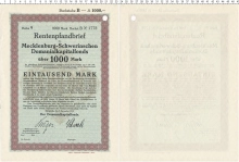 Продать Банкноты Германия 1000 марок 1919 