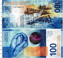 Продать Банкноты Швейцария 100 франков 2019 
