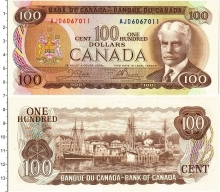 Продать Банкноты Канада 100 долларов 1975 