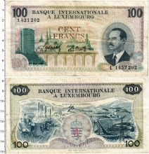 Продать Банкноты Люксембург 100 франков 1968 