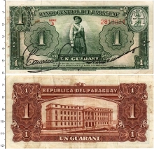 Продать Банкноты Парагвай 1 гуарани 1943 