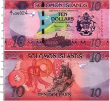 Продать Банкноты Соломоновы острова 10 долларов 2017 