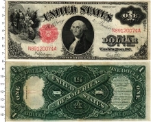 Продать Банкноты США 1 доллар 1917 