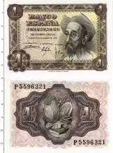 Продать Банкноты Испания 1 песета 1951 
