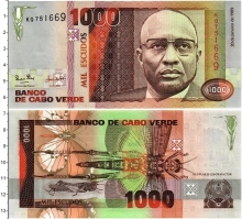 Продать Банкноты Кабо-Верде 1000 эскудо 1989 