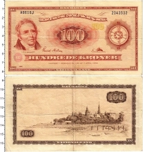 Продать Банкноты Дания 100 крон 1961 