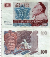Продать Банкноты Швеция 100 крон 1983 