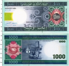 Продать Банкноты Мавритания 1000 угий 2006 