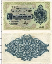 Продать Банкноты Фолклендские острова 1 фунт 1982 