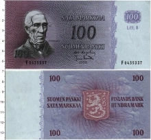 Продать Банкноты Финляндия 100 марок 1963 