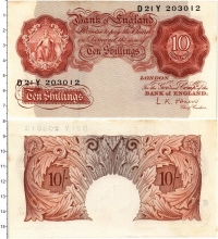 Продать Банкноты Великобритания 10 шиллингов 1955 