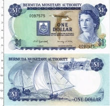 Продать Банкноты Бермудские острова 1 доллар 1982 
