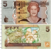 Продать Банкноты Фиджи 5 долларов 0 