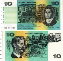 Продать Банкноты Австралия 10 долларов 0 