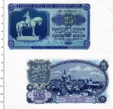 Продать Банкноты Чехословакия 25 крон 1953 
